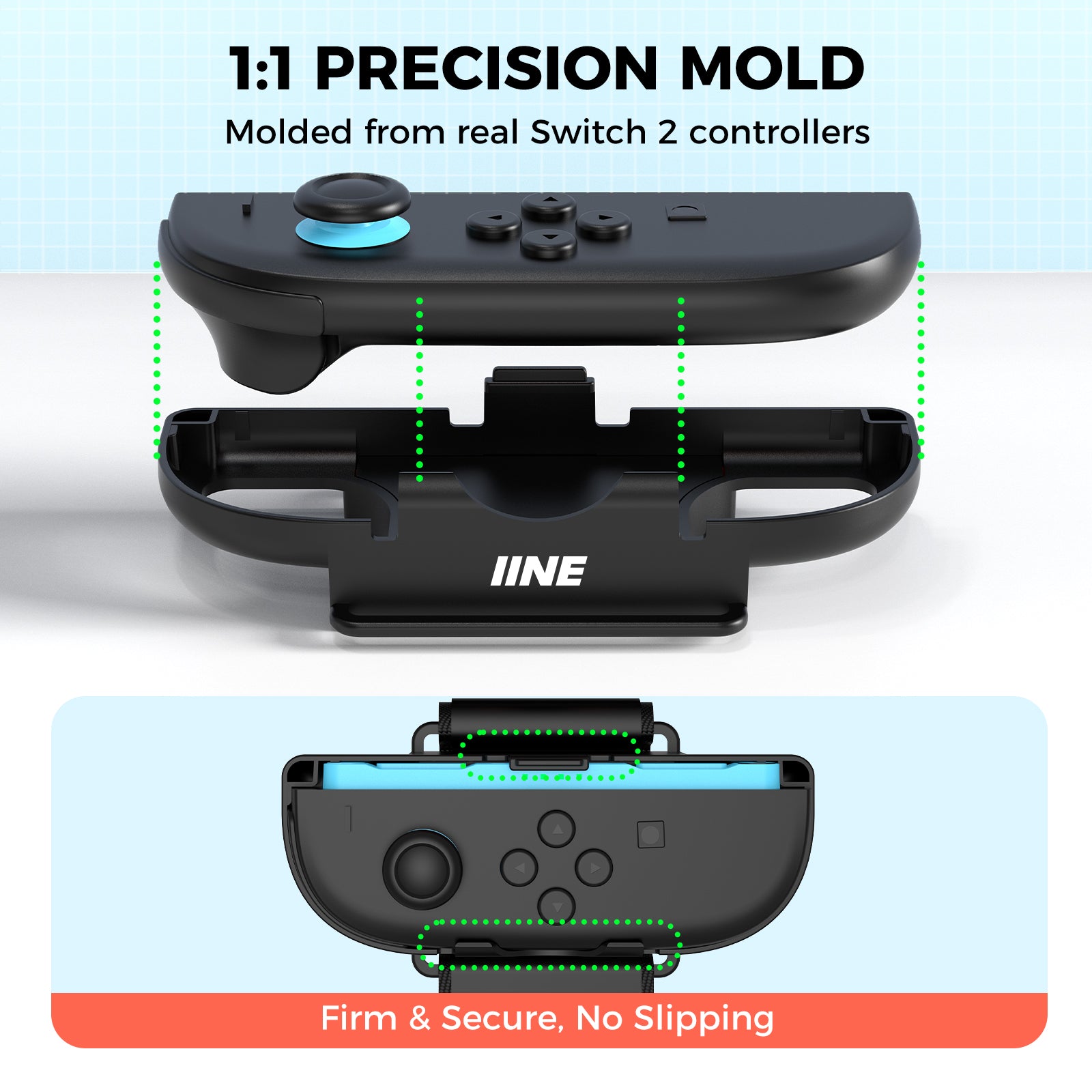 IINE Wrist Bands Grip for Switch 2