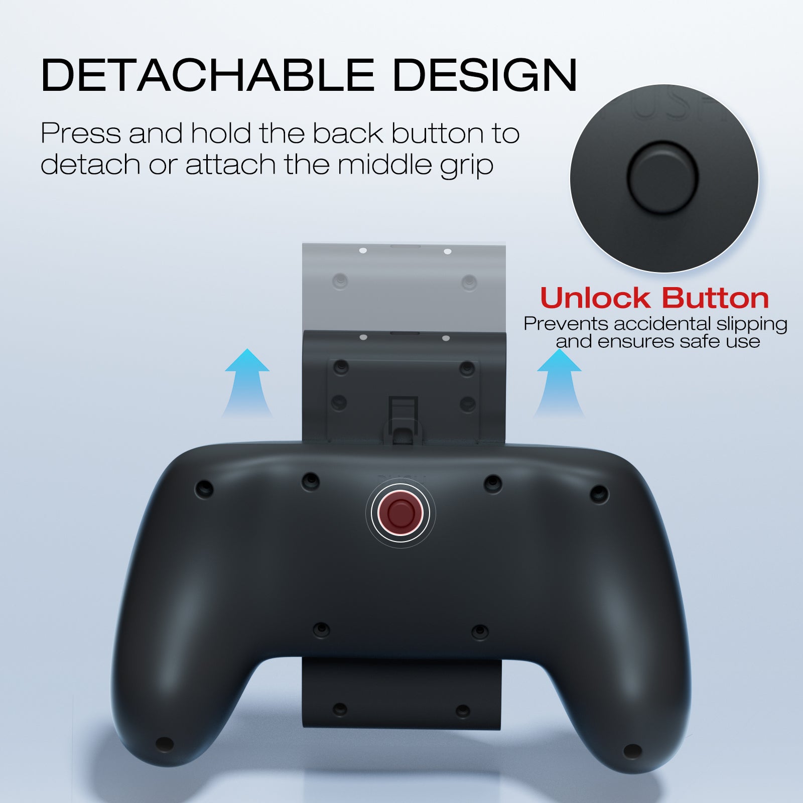 IINE Classical Detachable Multi-function Charging Grip for Switch 2