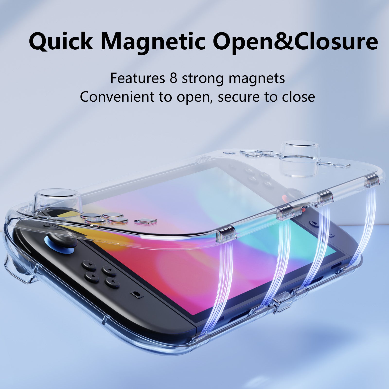 IINE One-Piece Portable PC Storage Case for Switch 2