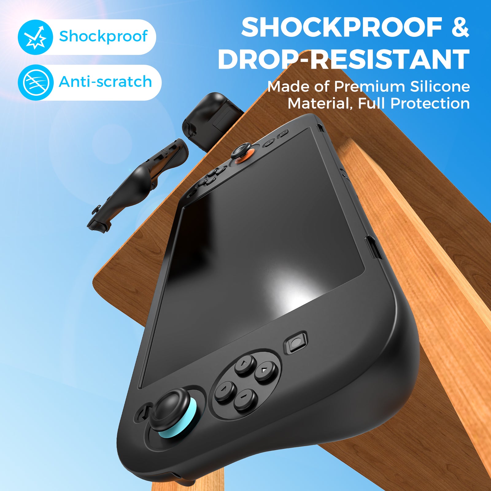 IINE All-in-one Silicone Case for Switch 2
