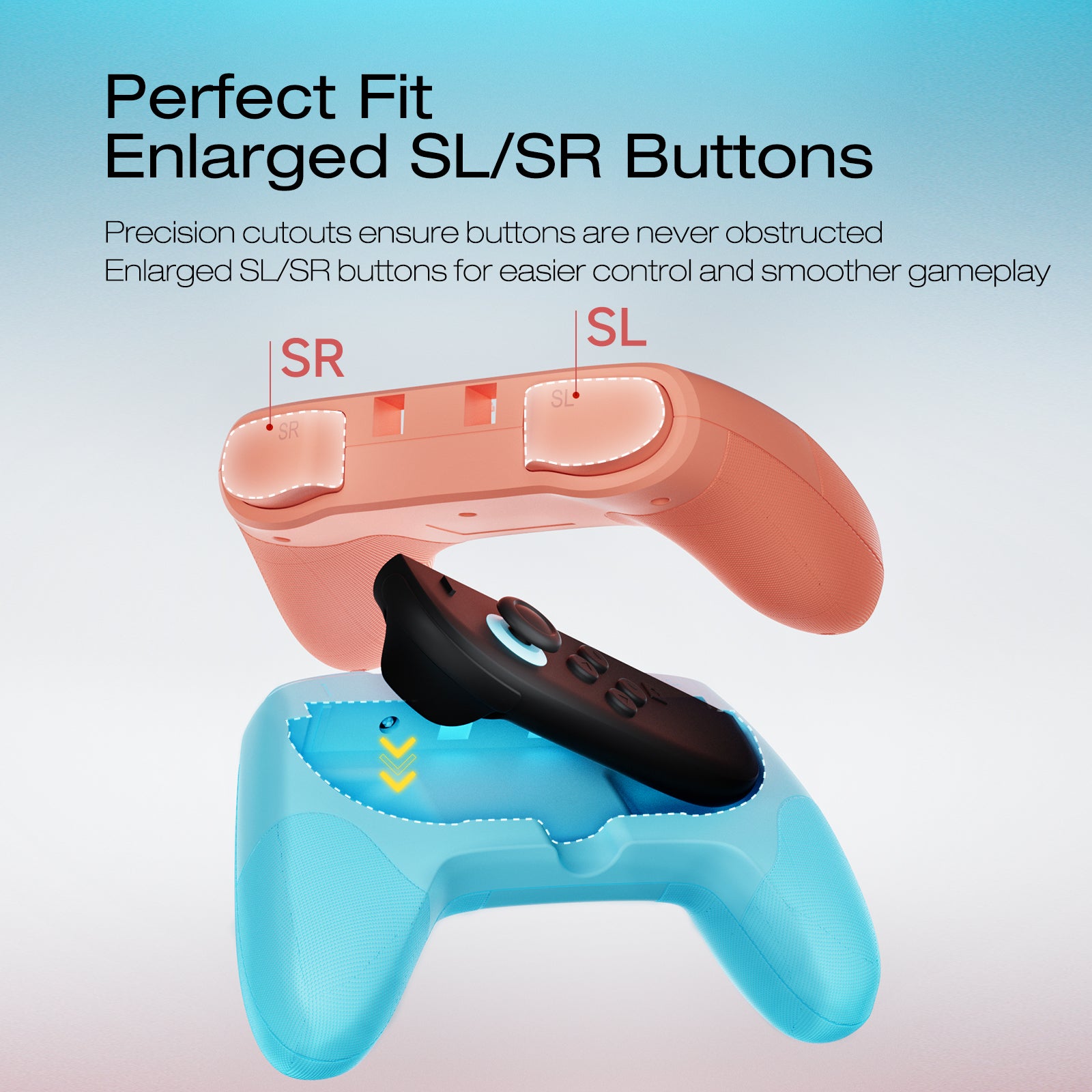 IINE Controller Grip for Switch 2