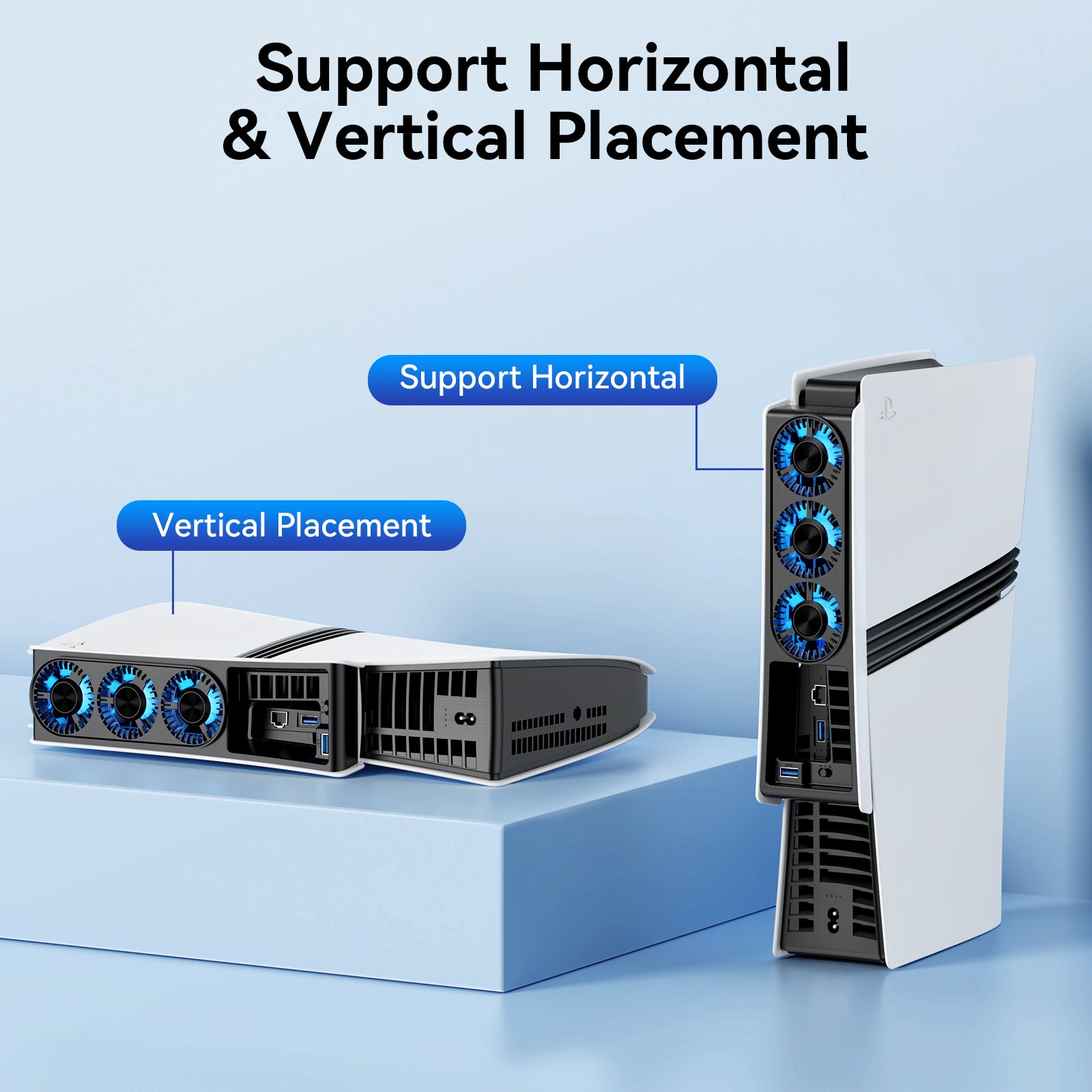 PMW Cooling Fan for PS5 Pro Disc & Digital Edition
