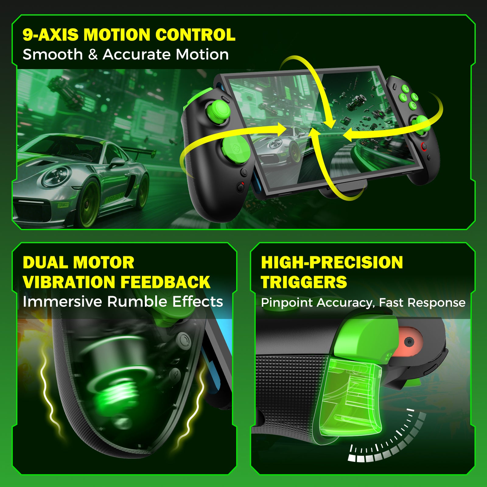 IINE One-piece Gaming Controller for Switch 2