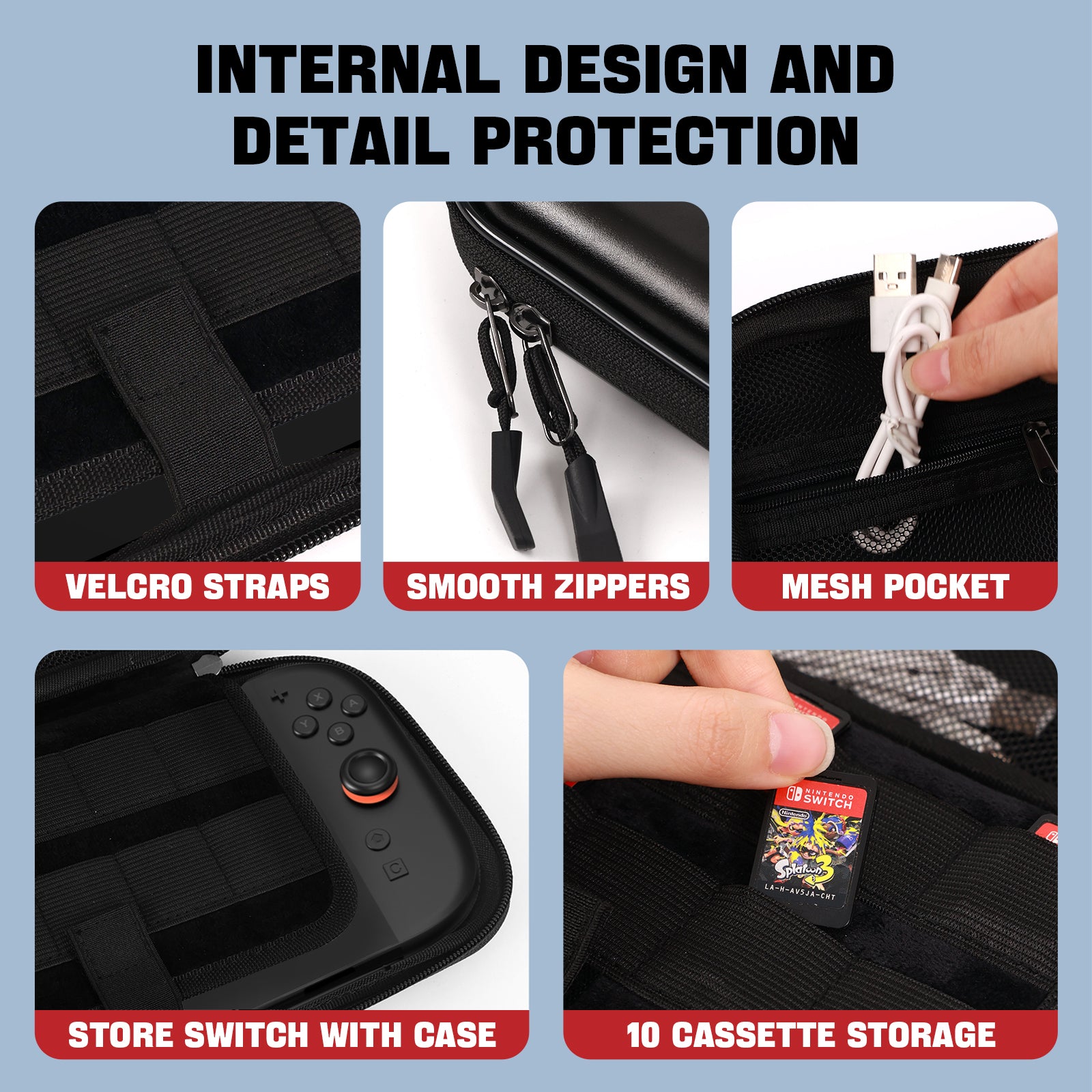 IINE PC Storage Bag for Switch 2