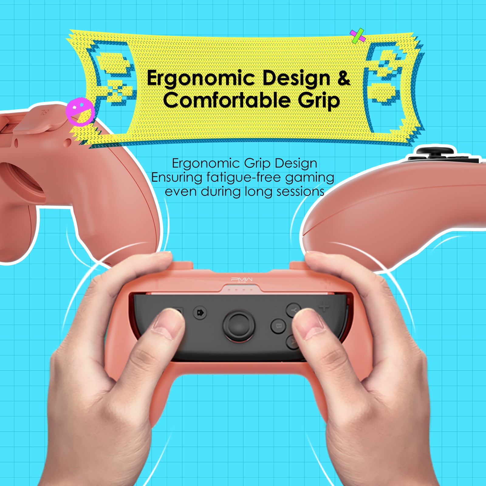 IINE Joy-Con Grip for Switch 1 & 2