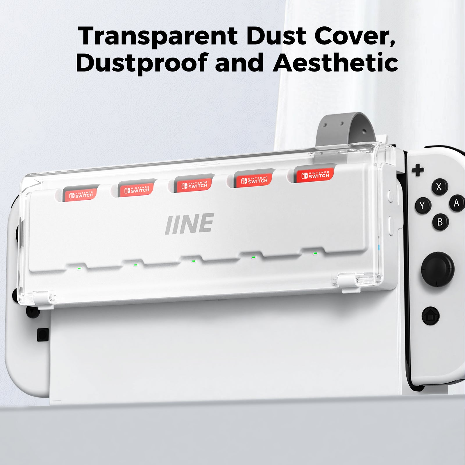 IINE 5-IN-1 Game Cards Switcher for Nintedo Switch/OLED