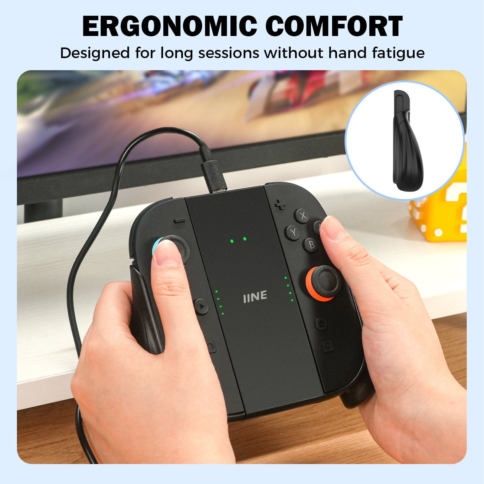 IINE Charging Grip for Switch 2