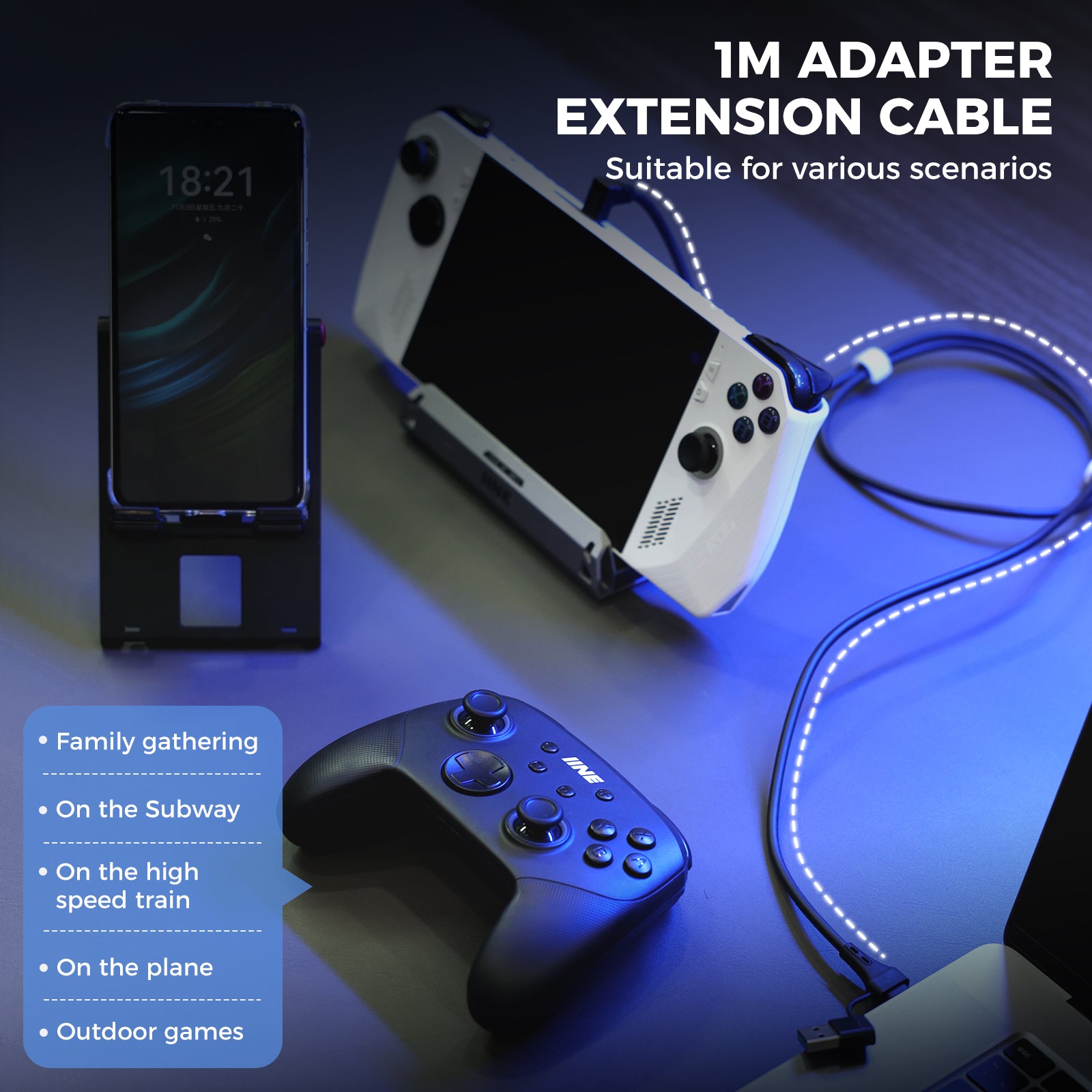 IINE Capture Card for Switch/Steam Deck/PS5/Camera/Live broadcast/Recorded