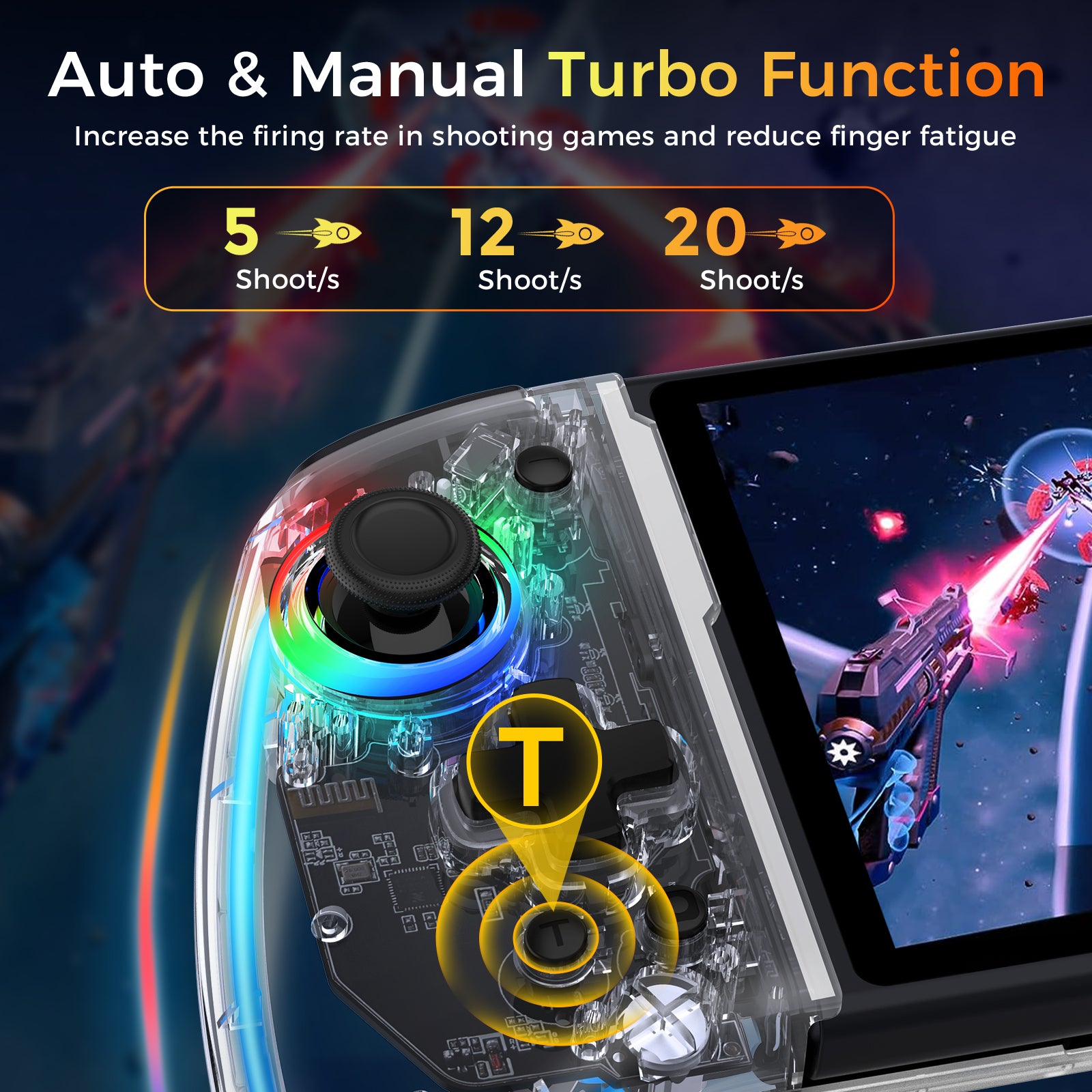 IINE Switch Handheld One-Piece Joypad Controller – IINE Official Store