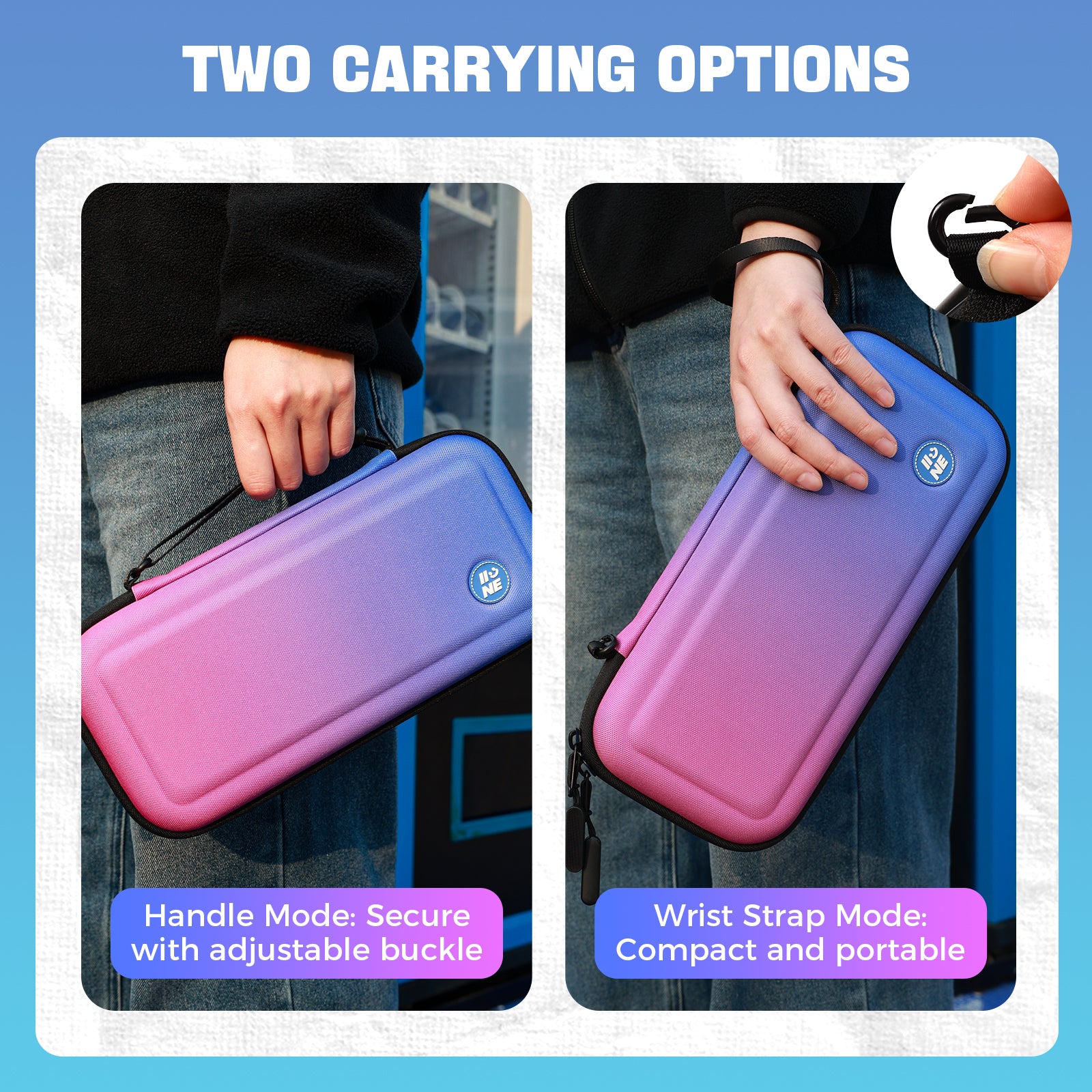 IINE EVA Gradient Storage Bag for Switch 2