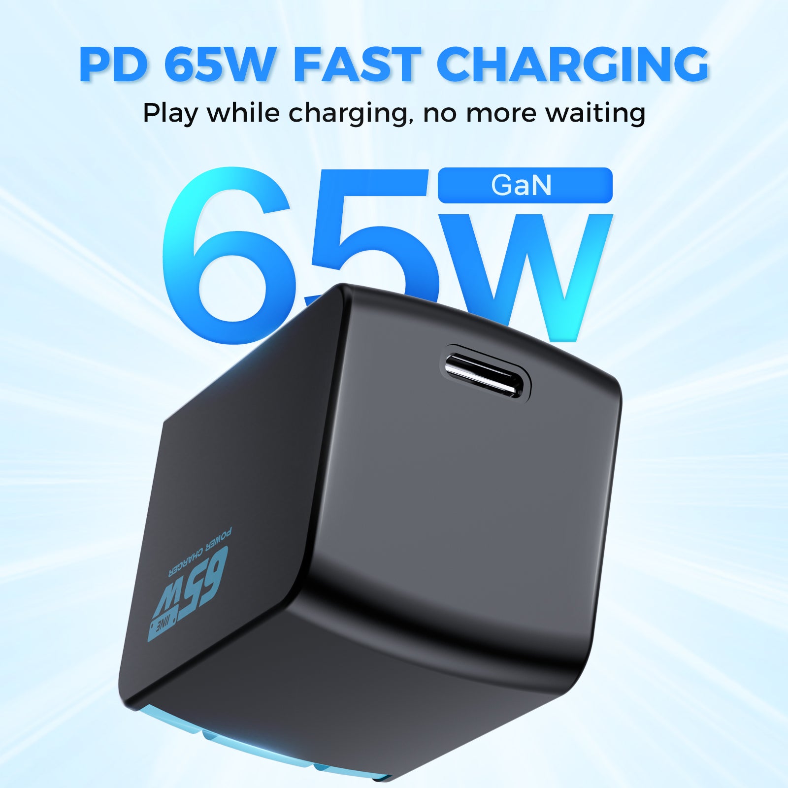 IINE 65W GaN Fast Charger for Switch2