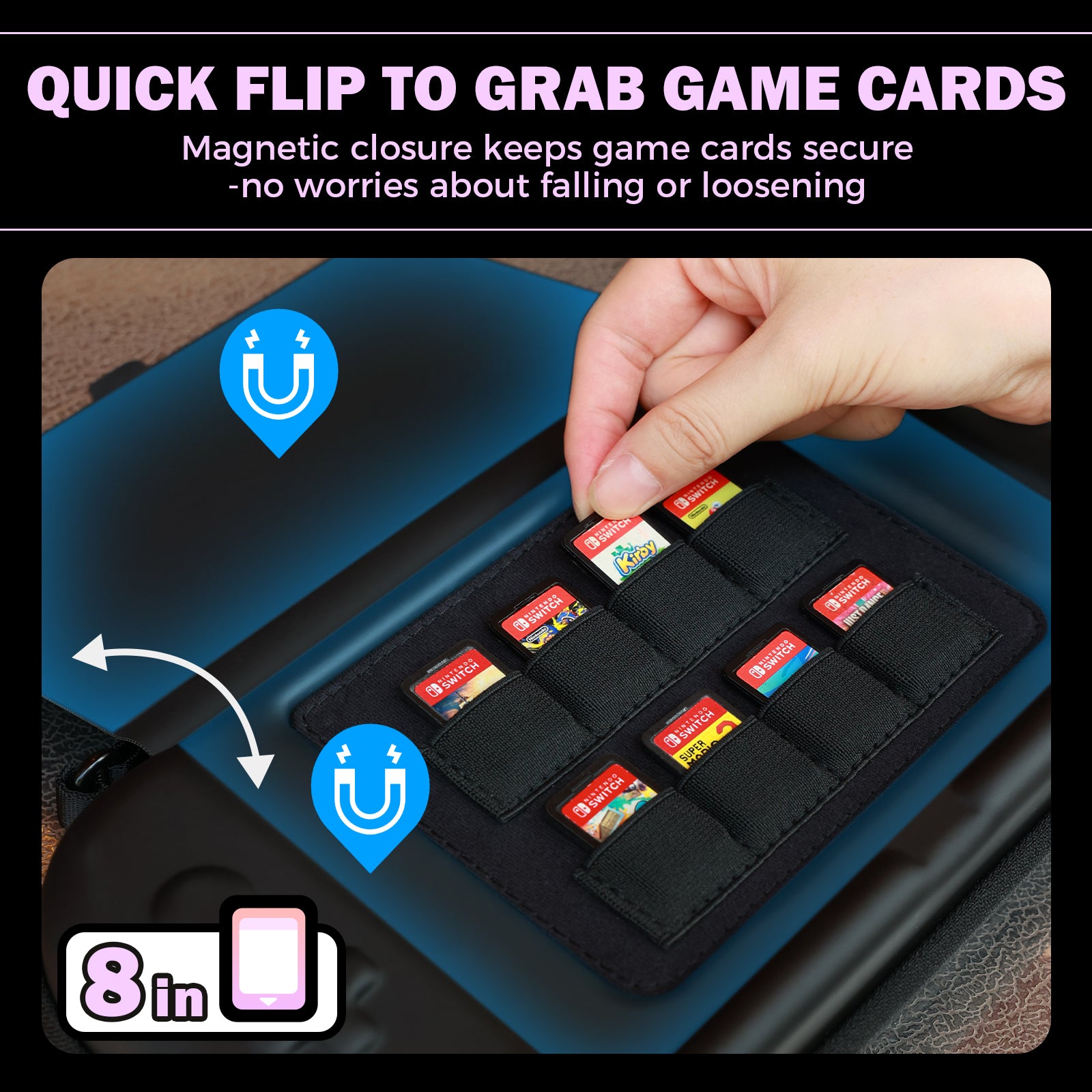 IINE Carrying Case for Switch 2