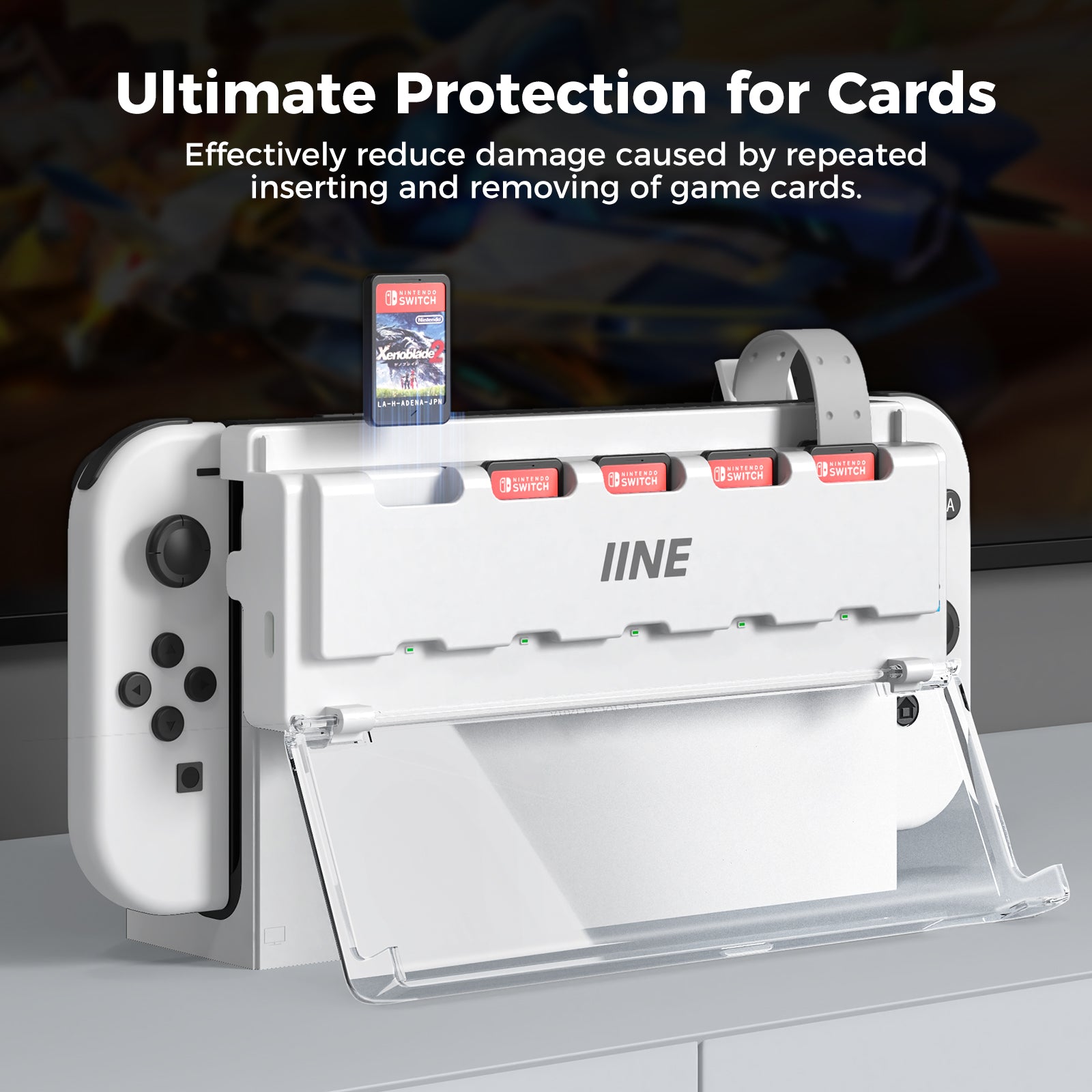 IINE 5-IN-1 Game Cards Switcher for Nintedo Switch/OLED