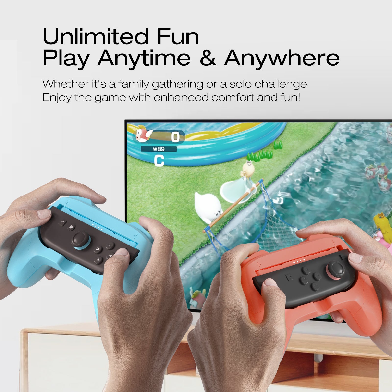 IINE Controller Grip for Switch 2