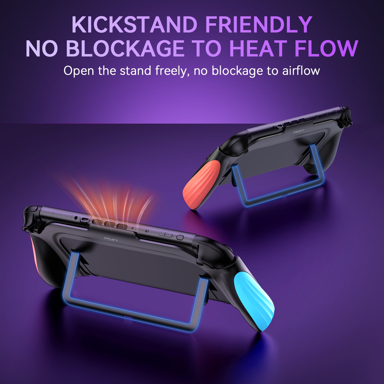 IINE Ergonomic One Piece Grip Case for Switch 2