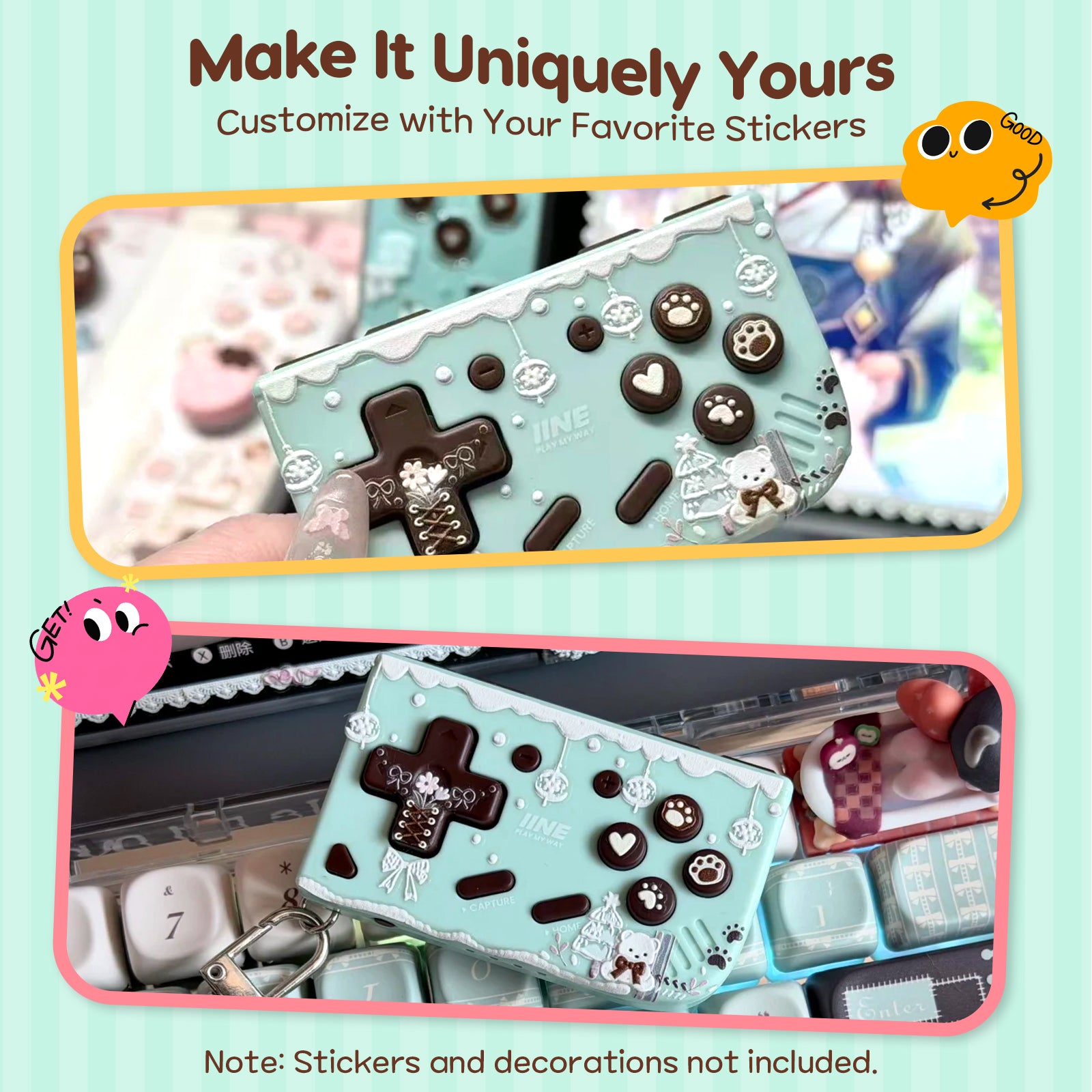 IINE Mini Ananke Gen2 Controller-Baby Blue/Mint Chocolate Green