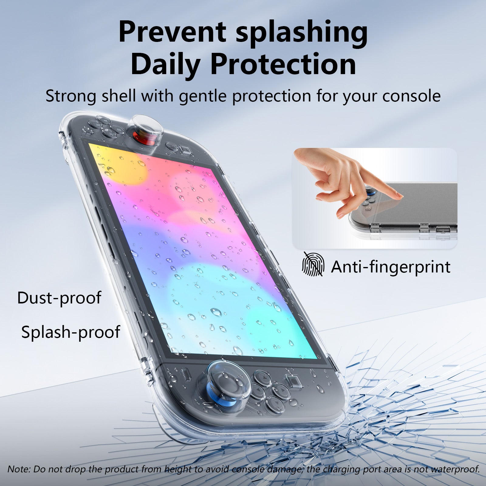 IINE One-Piece Portable PC Storage Case for Switch 2