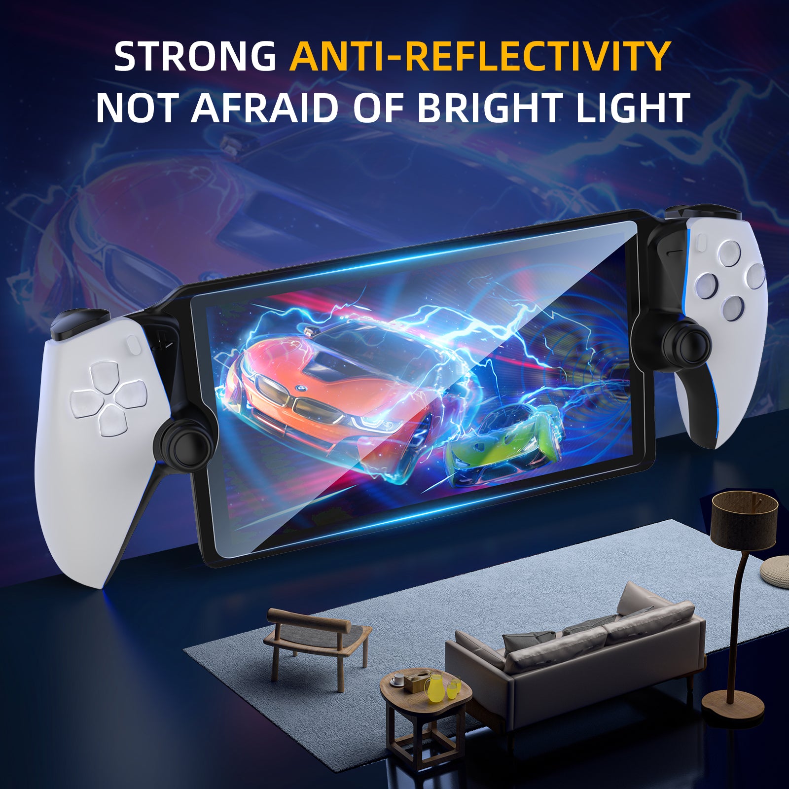 IINE Tempered Glass Film for Playstation Potal
