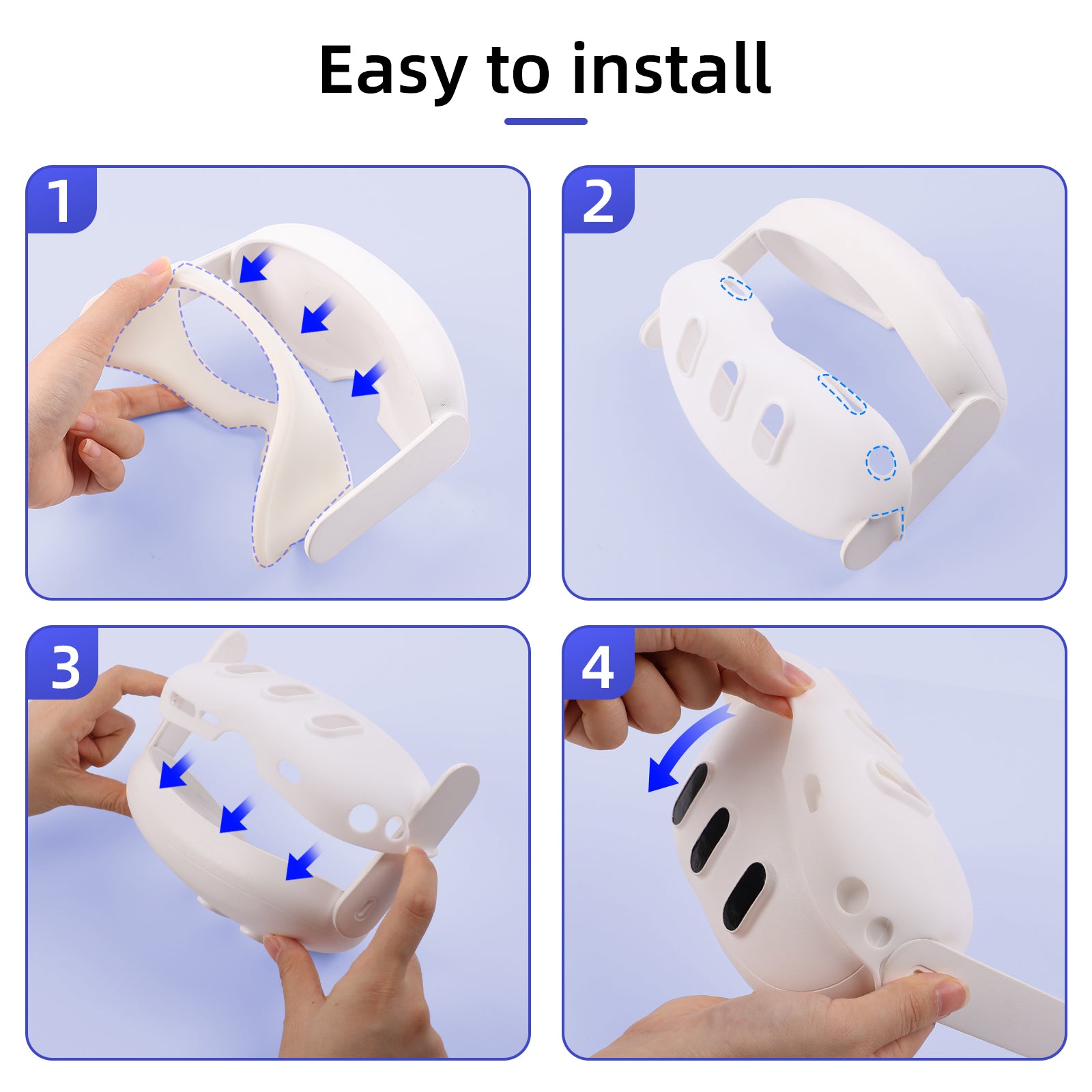 IINE Meta Quest 3 Controller and Headset Protective Covers