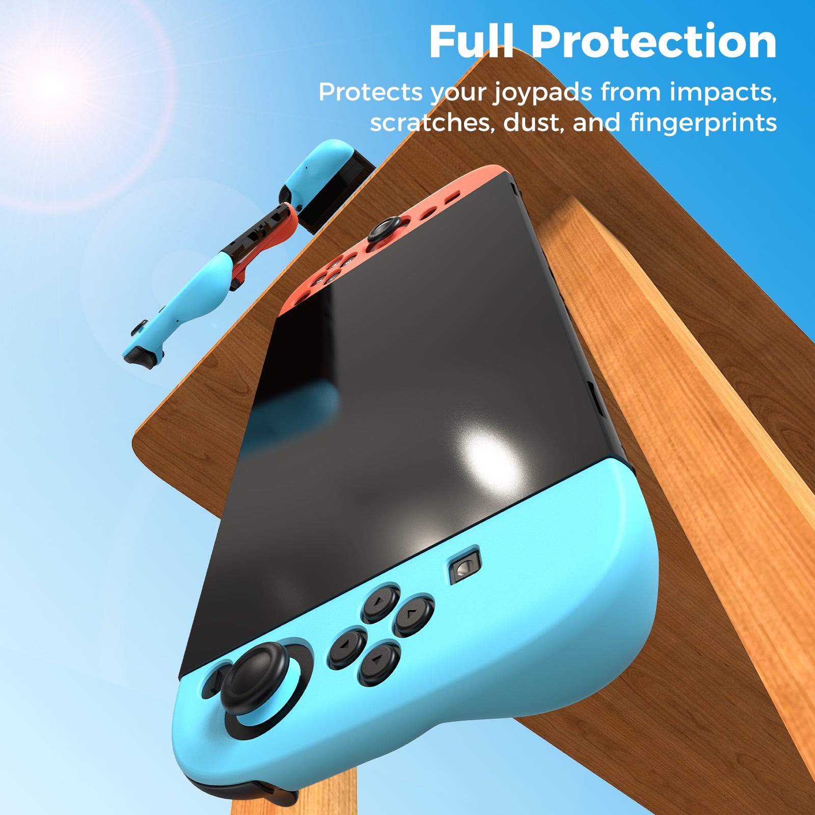 IINE Silicone Raised Back Protective case for switch 2 Joypad