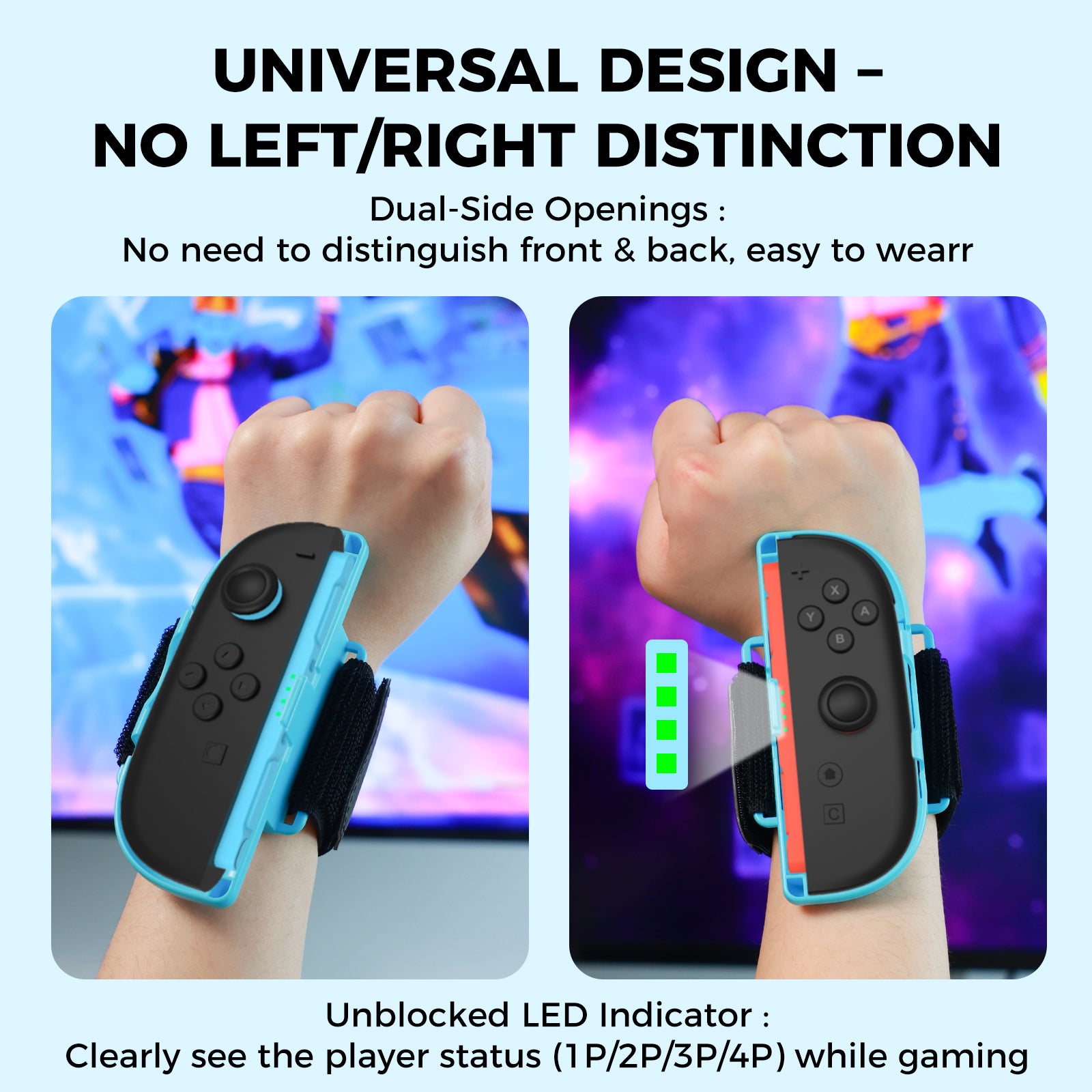IINE Wrist Bands Grip for Switch 2