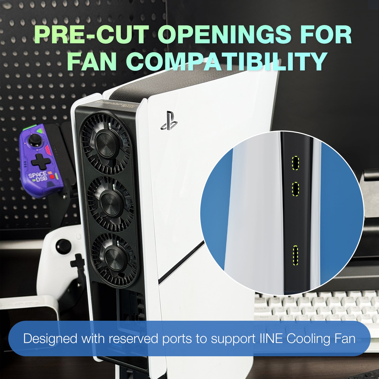 IINE Dust Filter for PS5 Slim