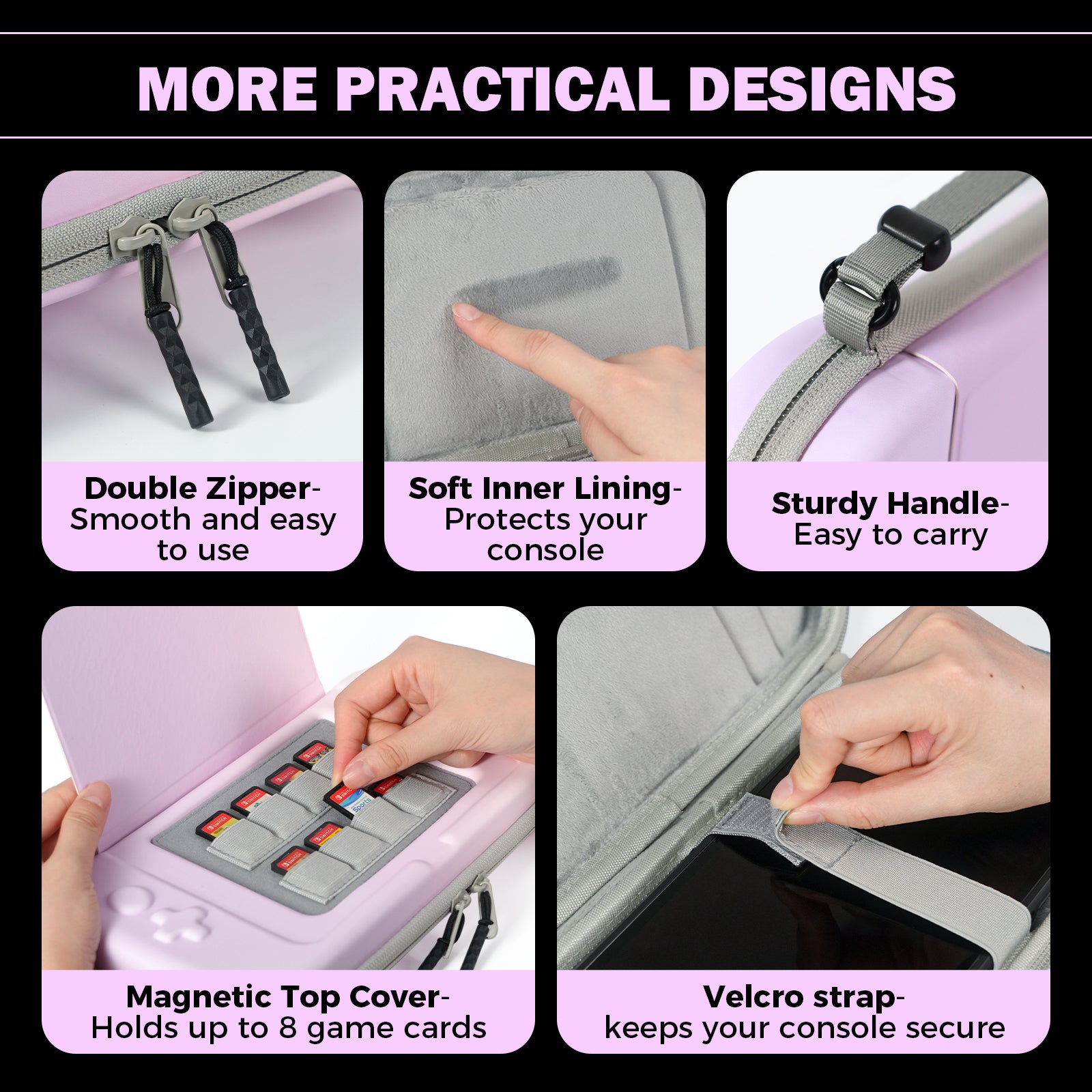 IINE Carrying Case for Switch 2