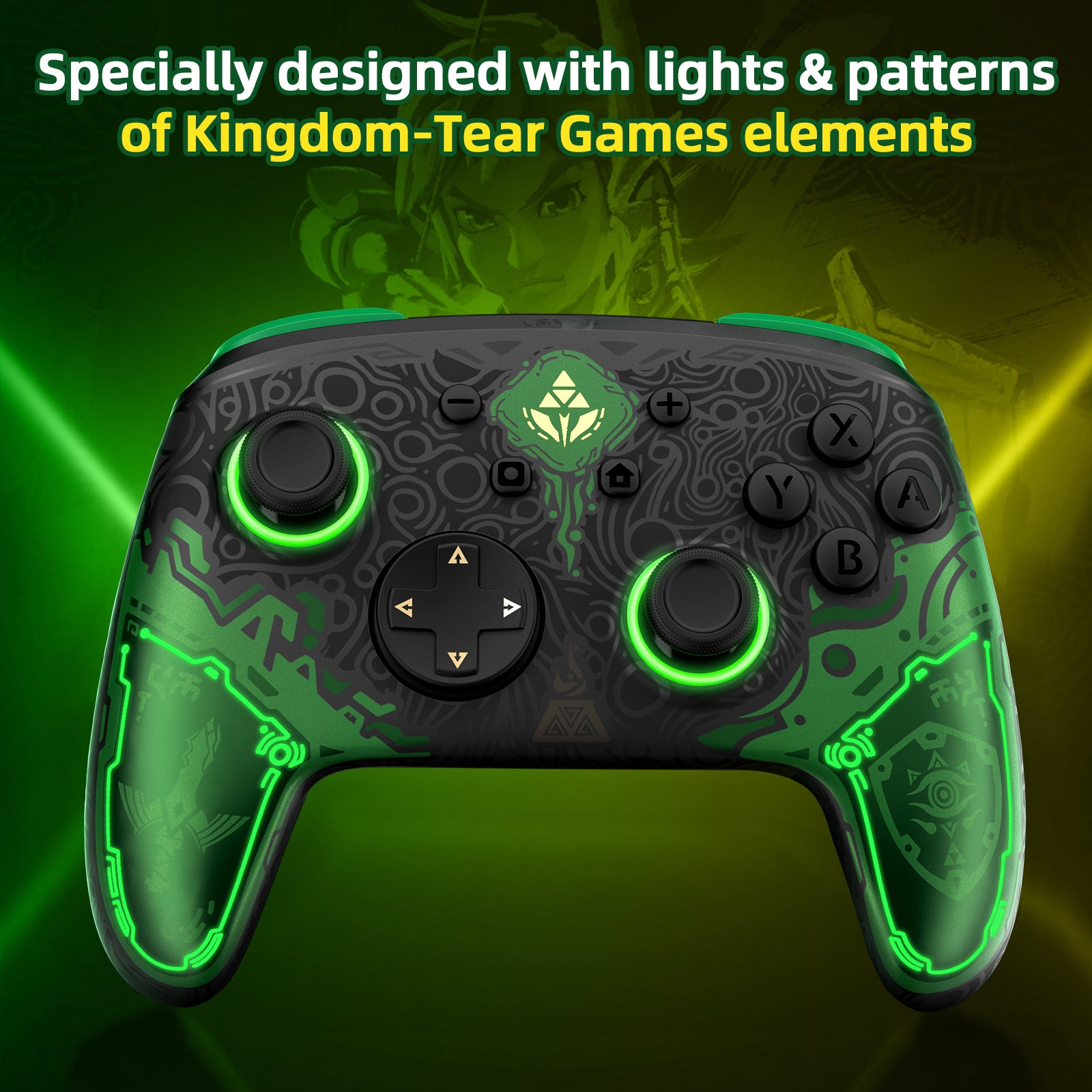 IINE Falcon Zelda Pro Controller