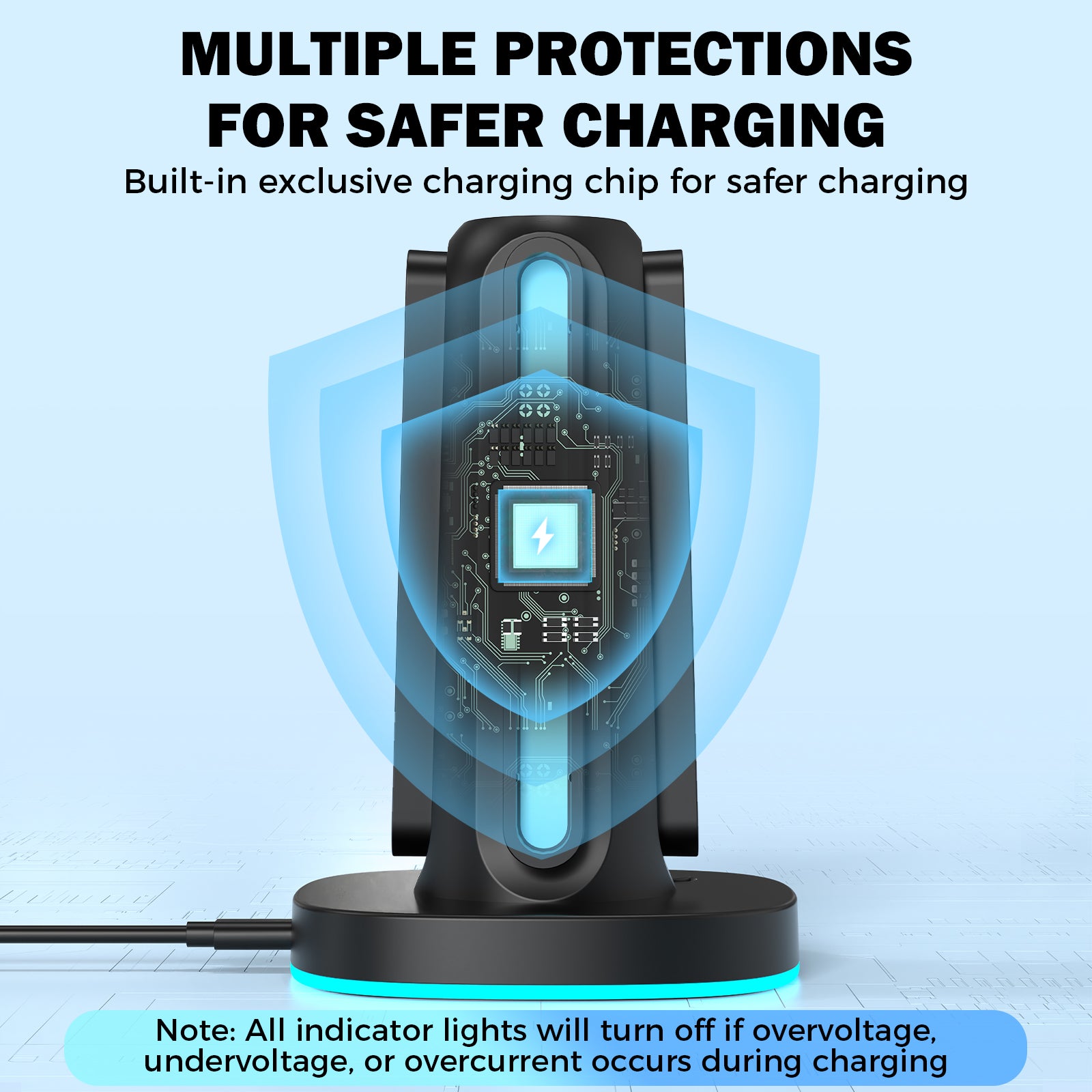 IINE 4-IN-1 Black Fast Charging dock station for Switch 2