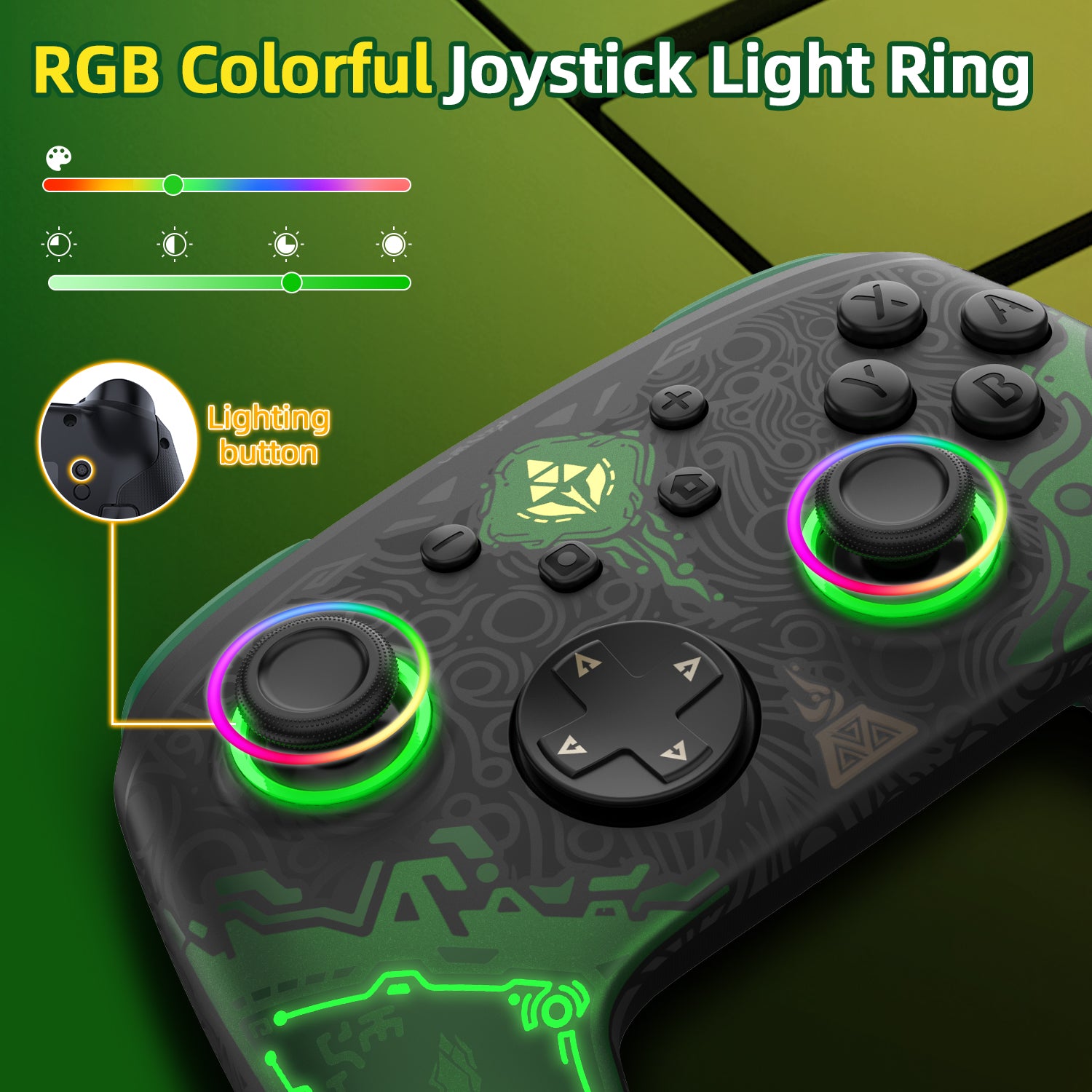 IINE Falcon Zelda Pro Controller