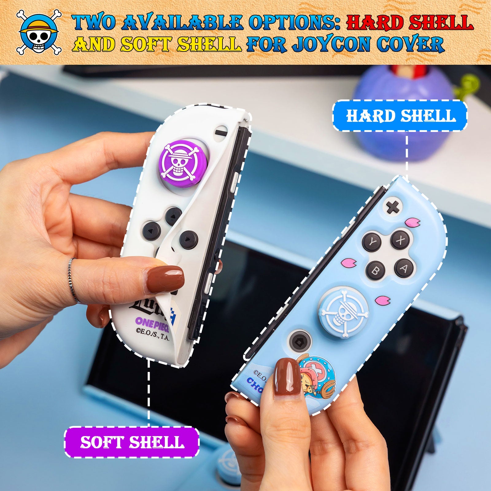 IINE Cartoon Protective Case Cover OLED Console for Nintendo Switch OLED