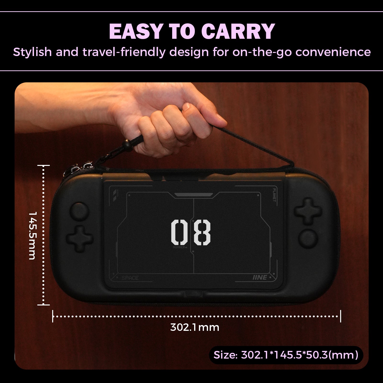 IINE Carrying Case for Switch 2