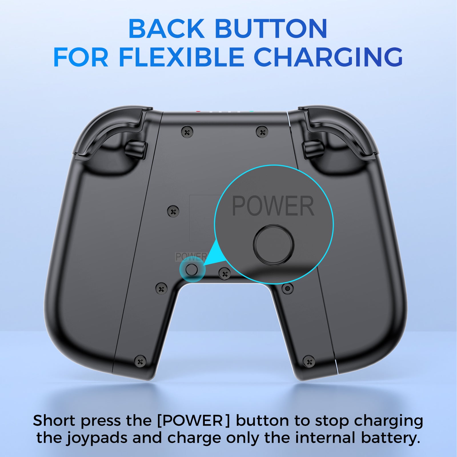 IINE Charging Grip with Battery for Switch 2