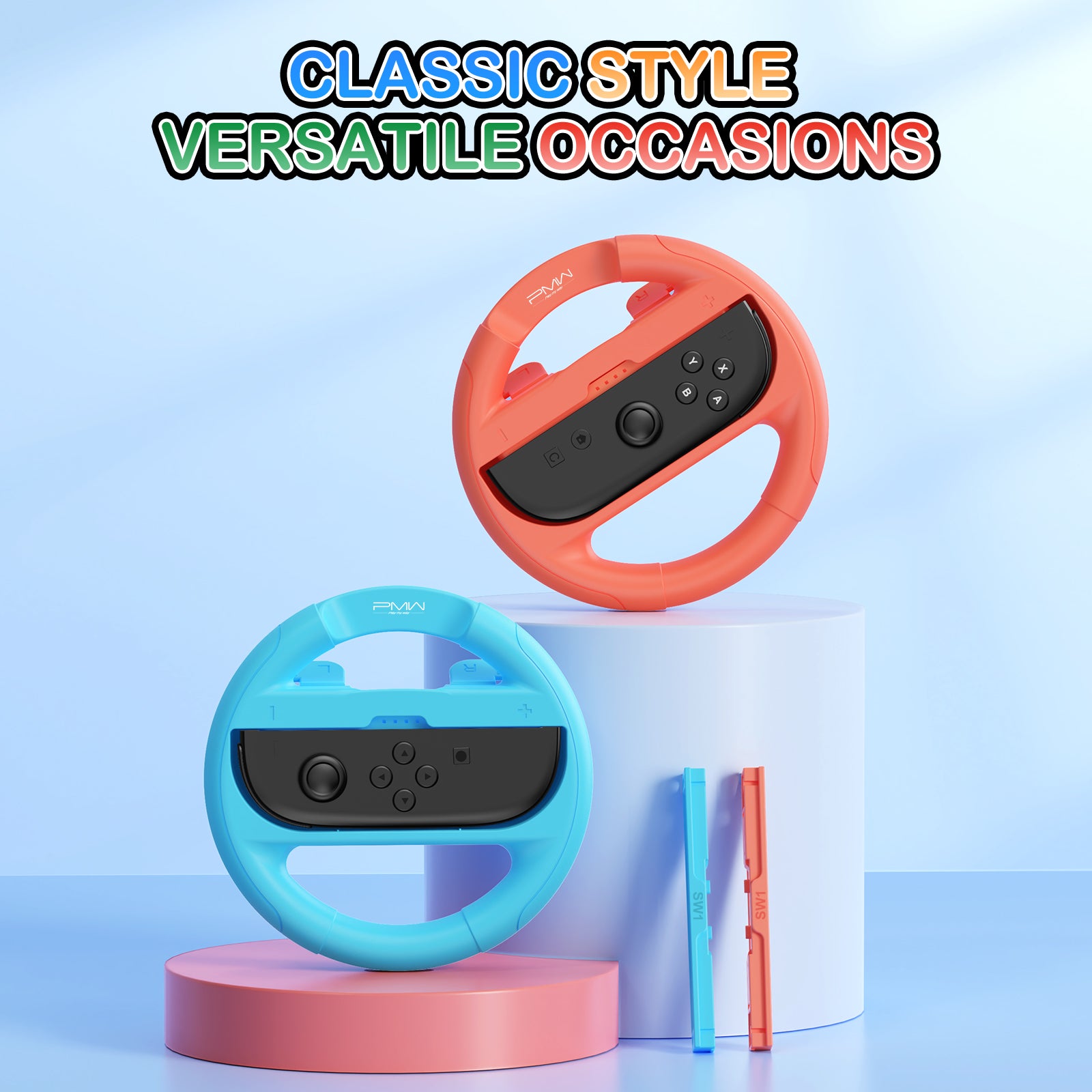 IINE Steering Wheel Grip for Switch 2 & Switch 1