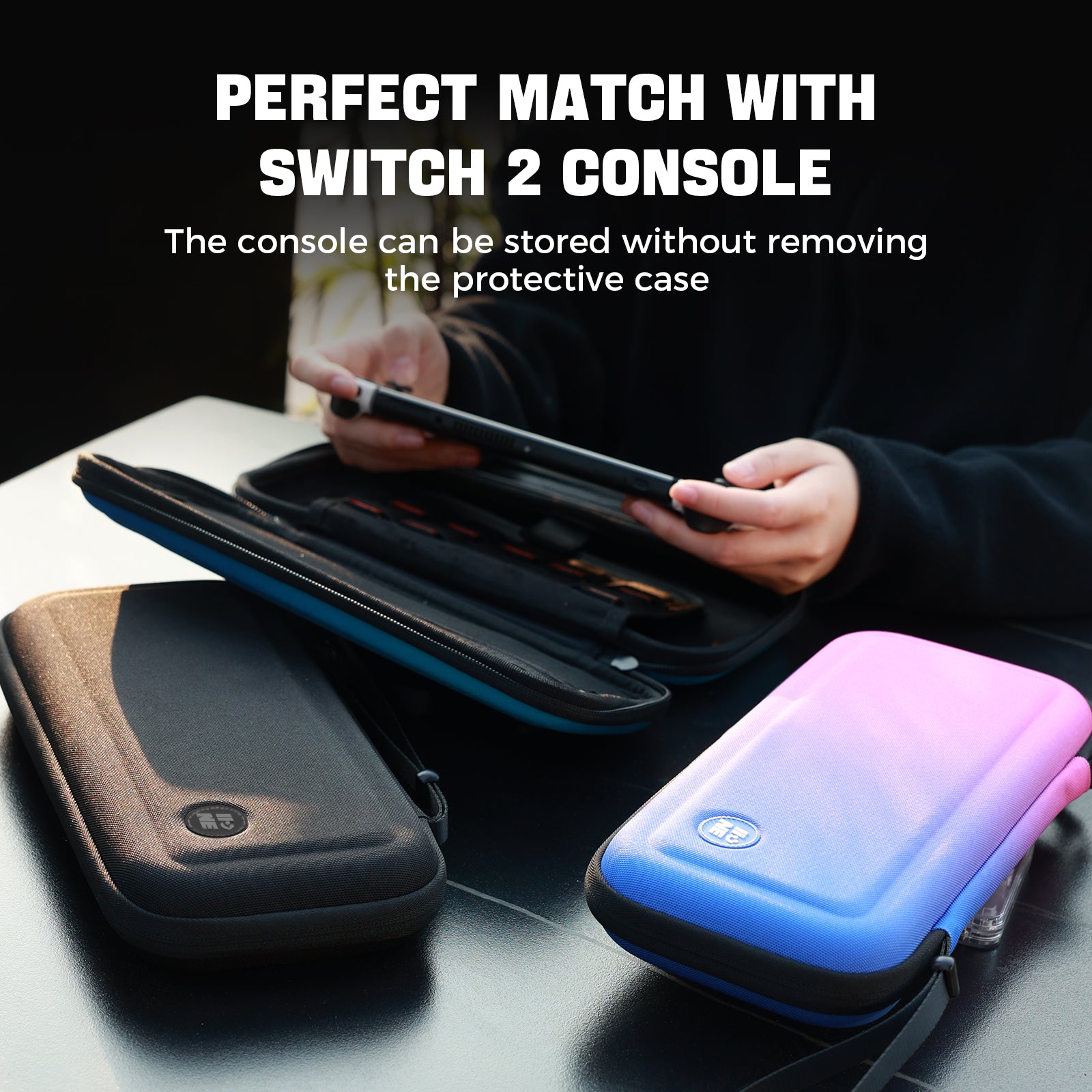 IINE EVA Gradient Storage Bag for Switch 2