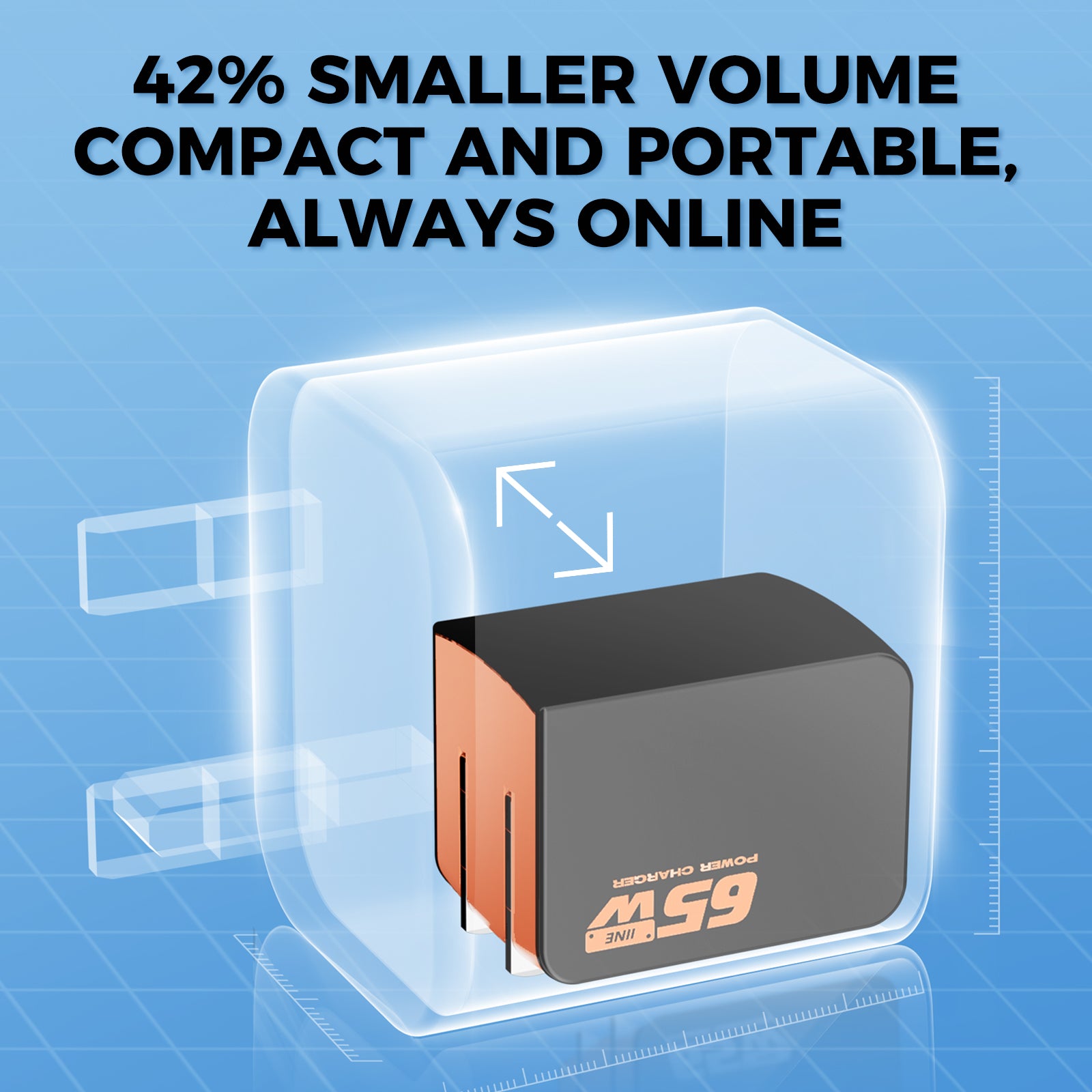 IINE 65W GaN Fast Charger for Switch2