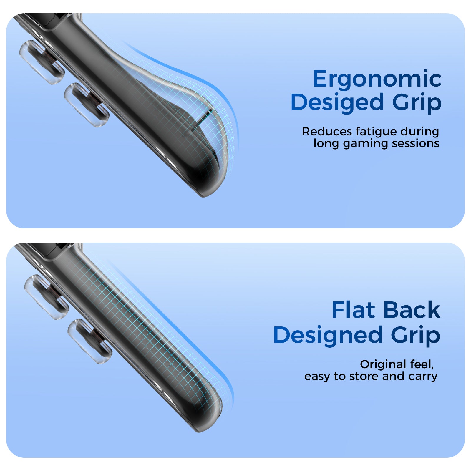 IINE PC Raised&Flat Back Protective Case for Switch 2