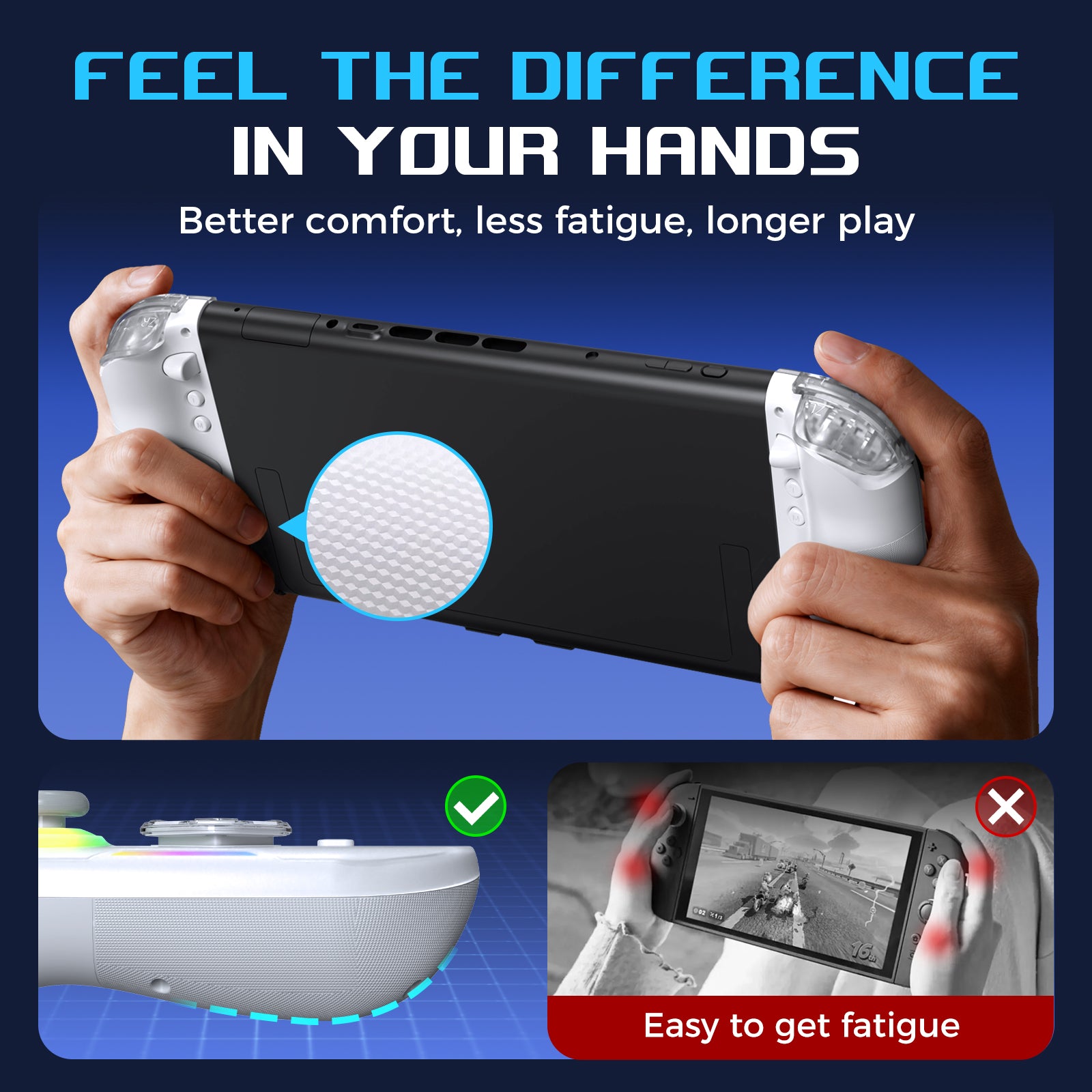 IINE Twin Lumina Wireless Joypad for Switch 2