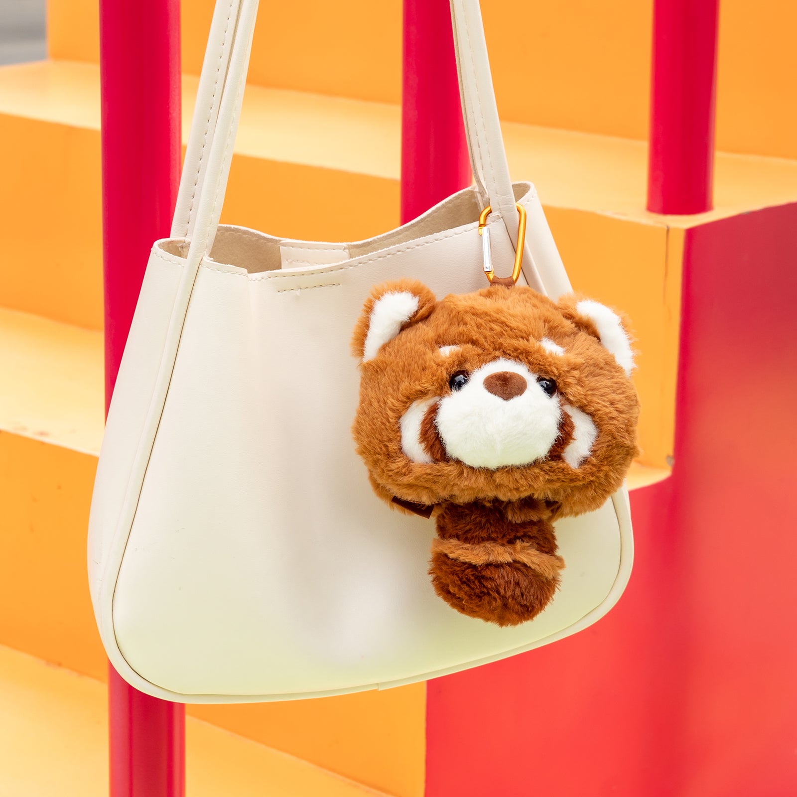 IINE Raccoon Design Switch Game Card Storage Bag with Plush Card Holder for Switch