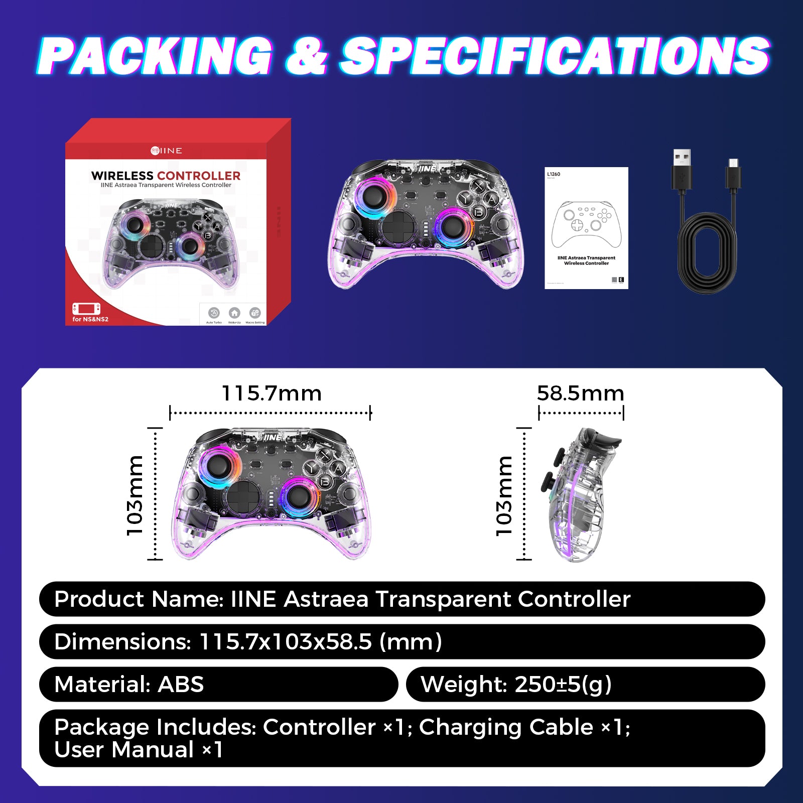 IINE ARES WIRELESS GEN 2 CONTROLLER