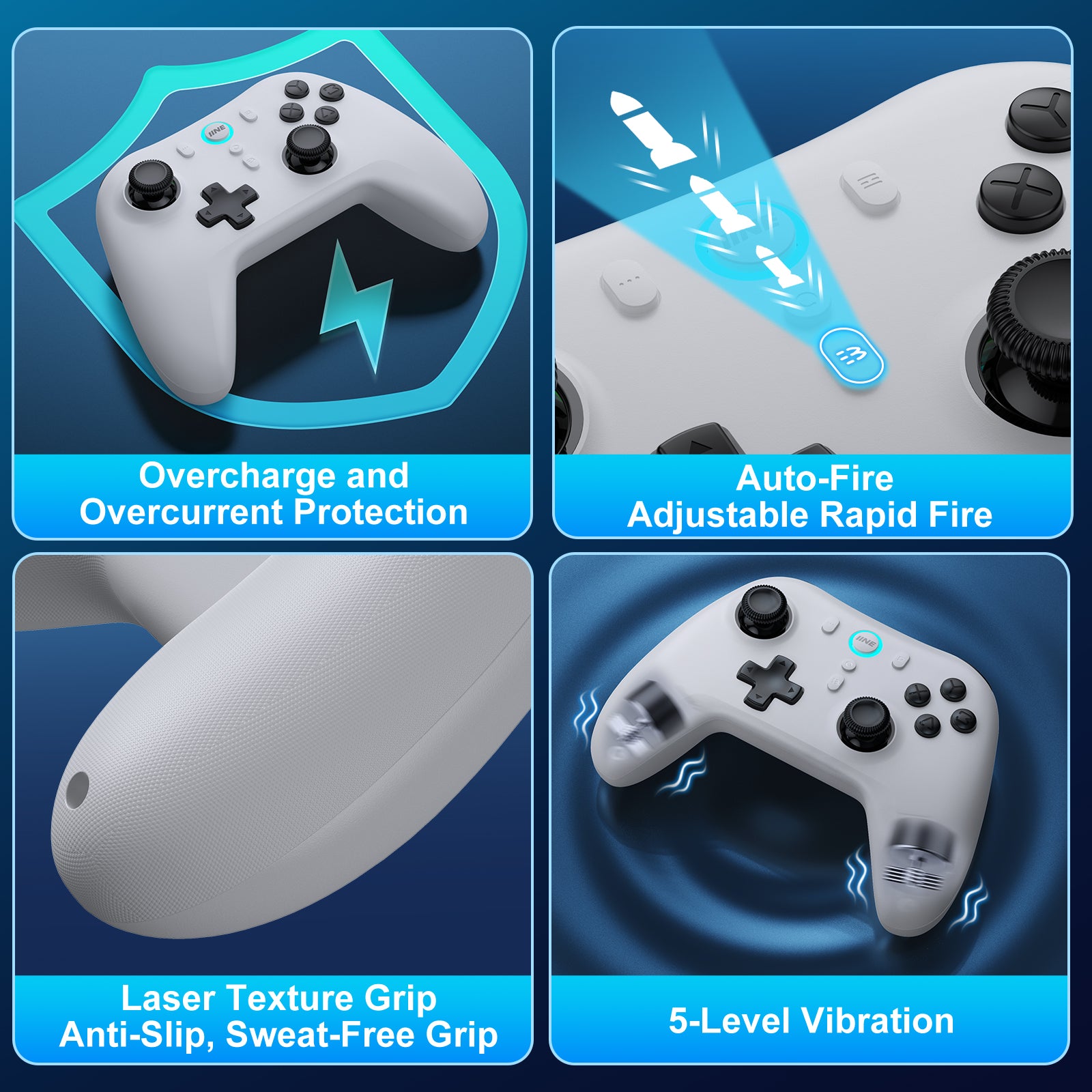 IINE PLUTUS WIRELESS CONTROLLER for PC IINE Official Store IINE PLUTUS WIRELESS CONTROLLER for PC IINE Official Store