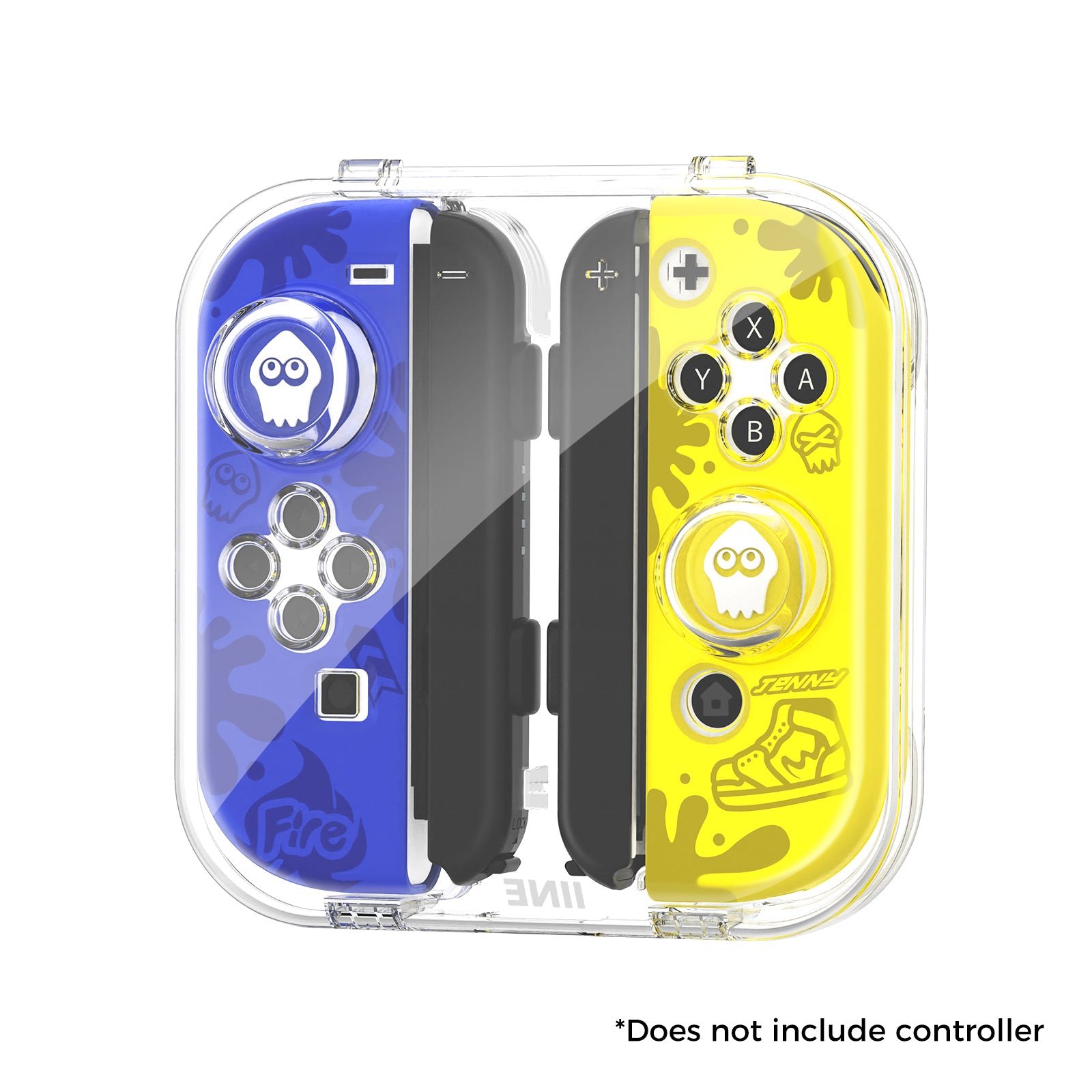 IINE Transparent Storage Case for Joy-con /  Pressure-Resistant Joystick Design