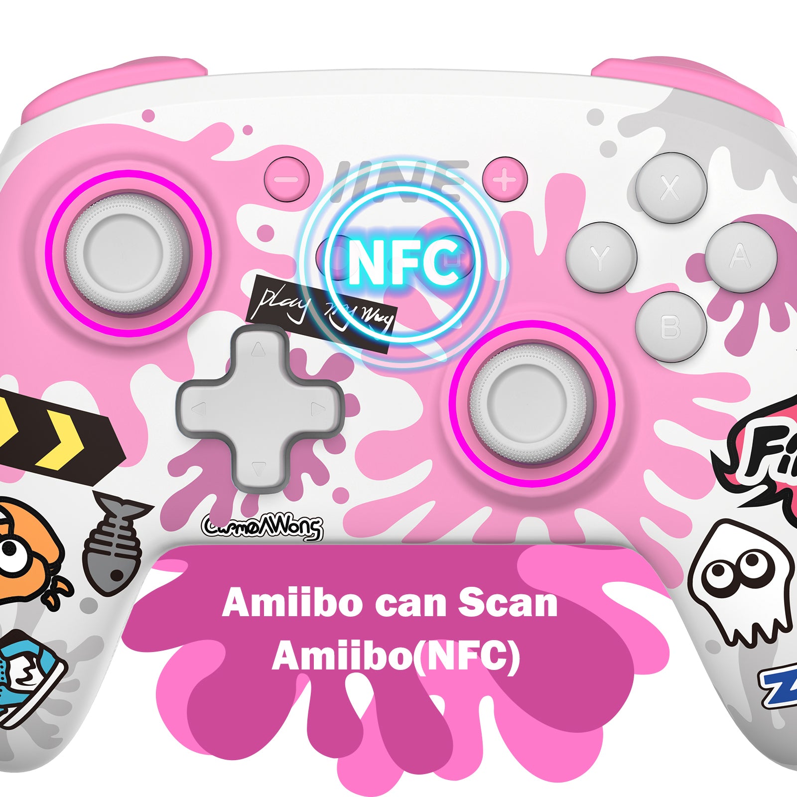 IINE Nintendo Switch Splatoon Wireless Controller