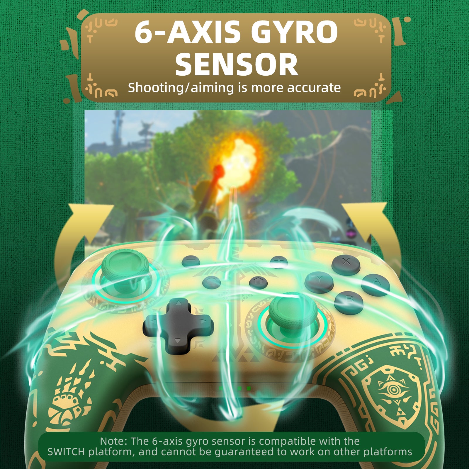 IINE Tears of the Kingdom Design Joypad Controller