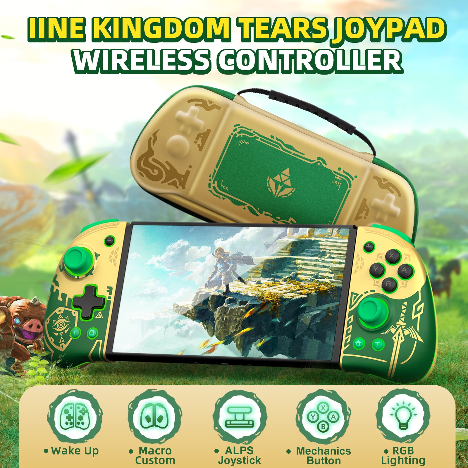 IINE Tears of the Kingdom Design Joypad Controller