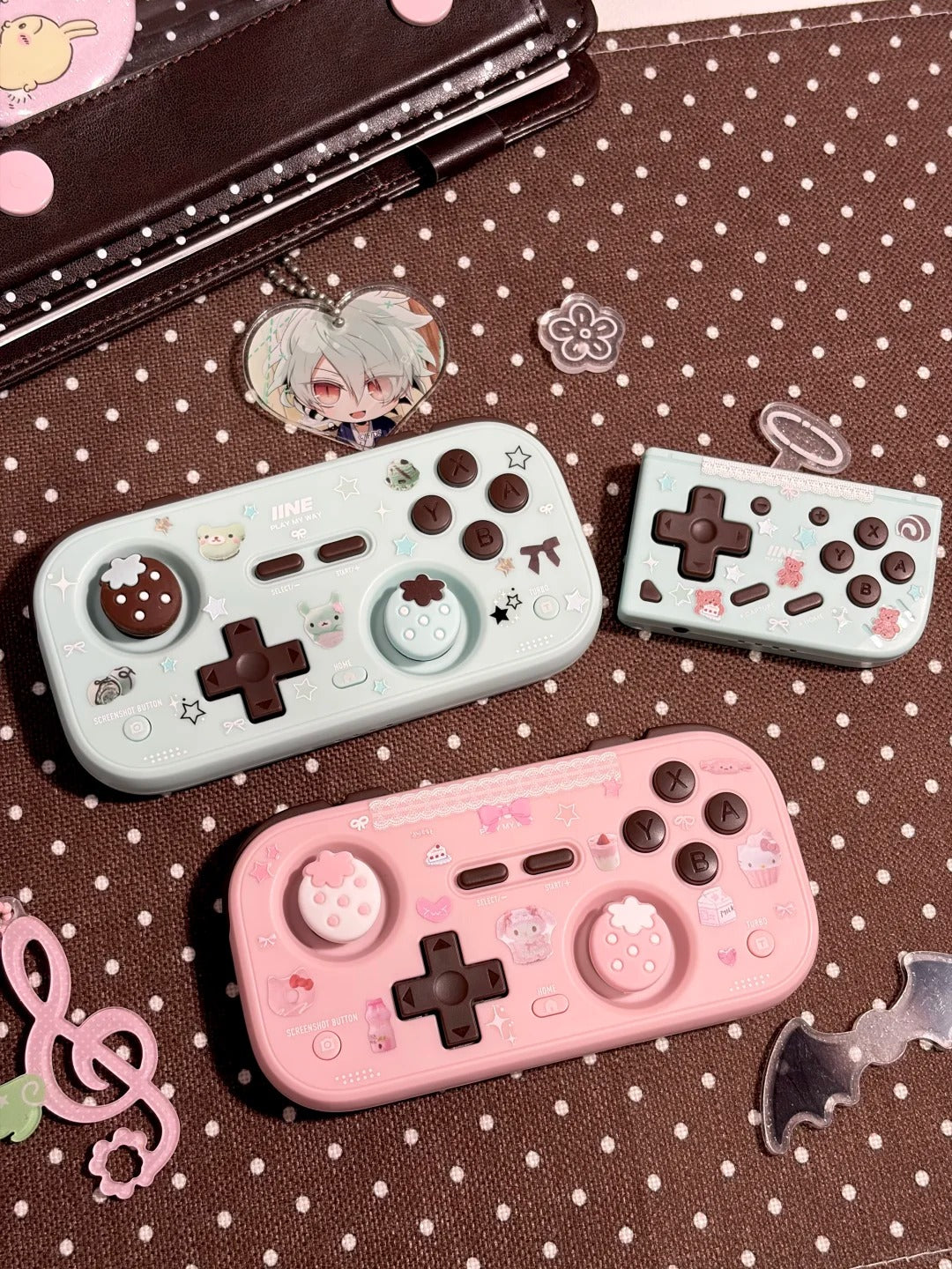 IINE controller photographed by a player